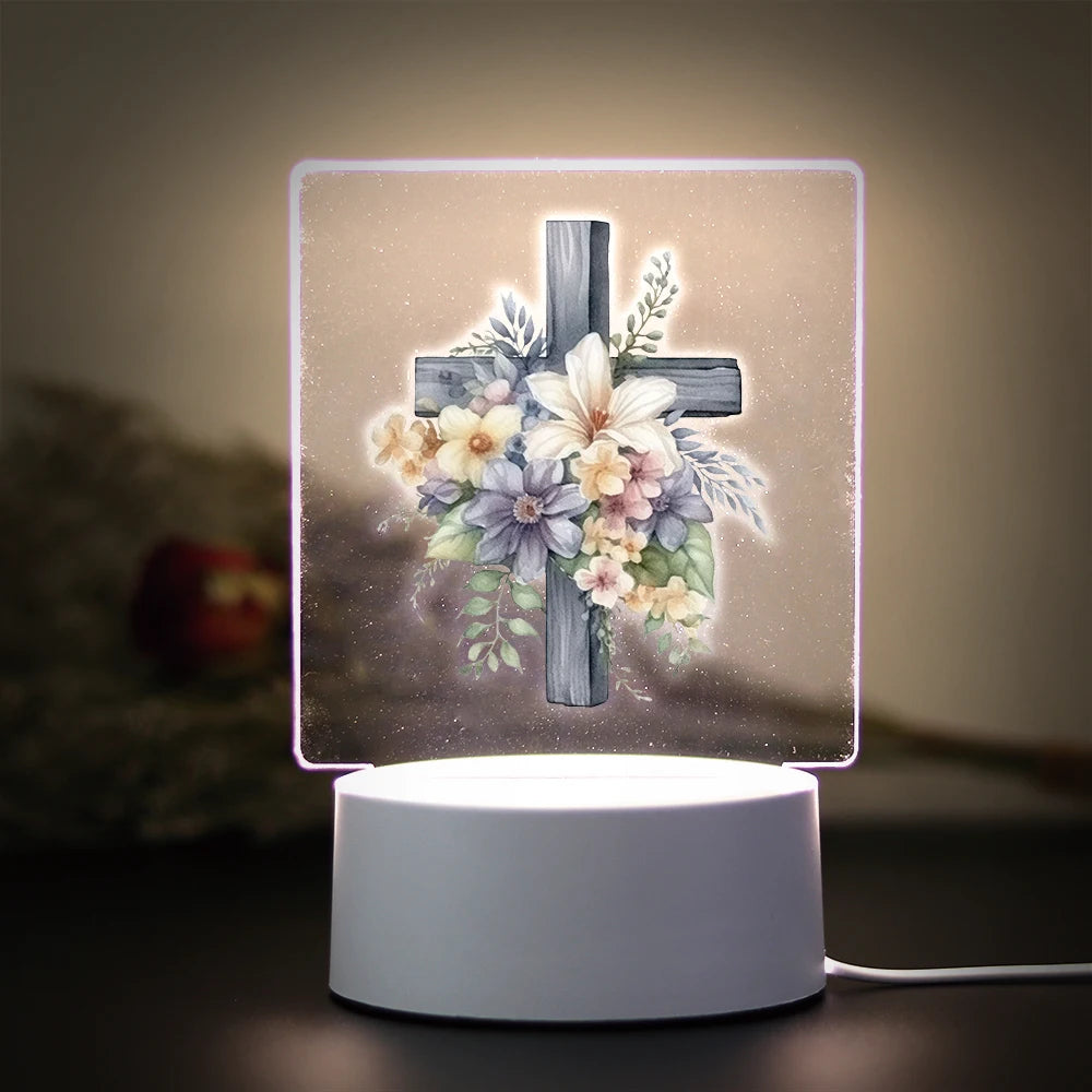 Radiant 3D Night Light | USB Powered, Multi-Color LED Night Lamp