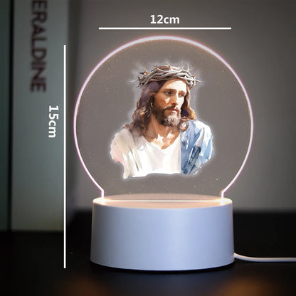 Radiant 3D Night Light | USB Powered, Multi-Color LED Night Lamp