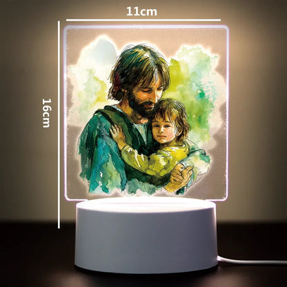 Radiant 3D Night Light | USB Powered, Multi-Color LED Night Lamp