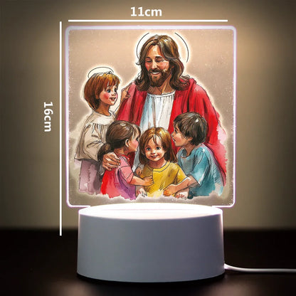 Radiant 3D Night Light | USB Powered, Multi-Color LED Night Lamp