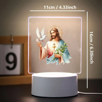 Radiant 3D Night Light | USB Powered, Multi-Color LED Night Lamp