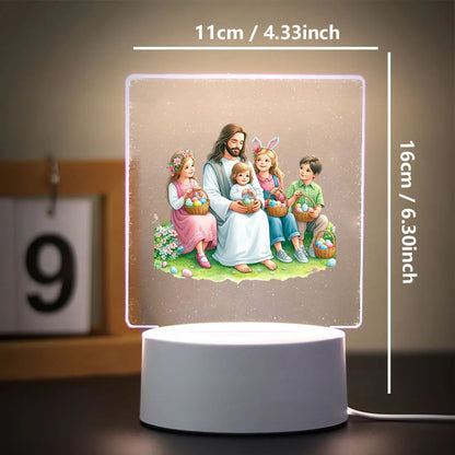 Radiant 3D Night Light | USB Powered, Multi-Color LED Night Lamp