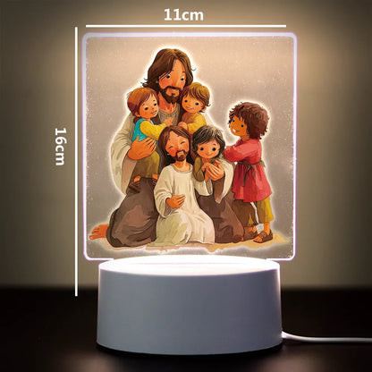Radiant 3D Night Light | USB Powered, Multi-Color LED Night Lamp