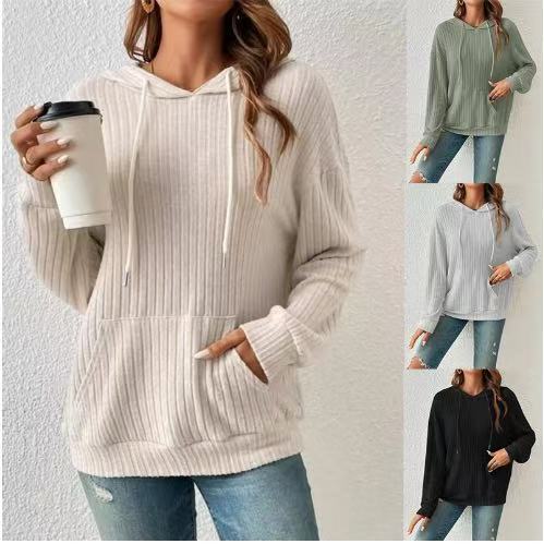 Relaxtic Hoodie | Ribbed Knit, Casual Comfort