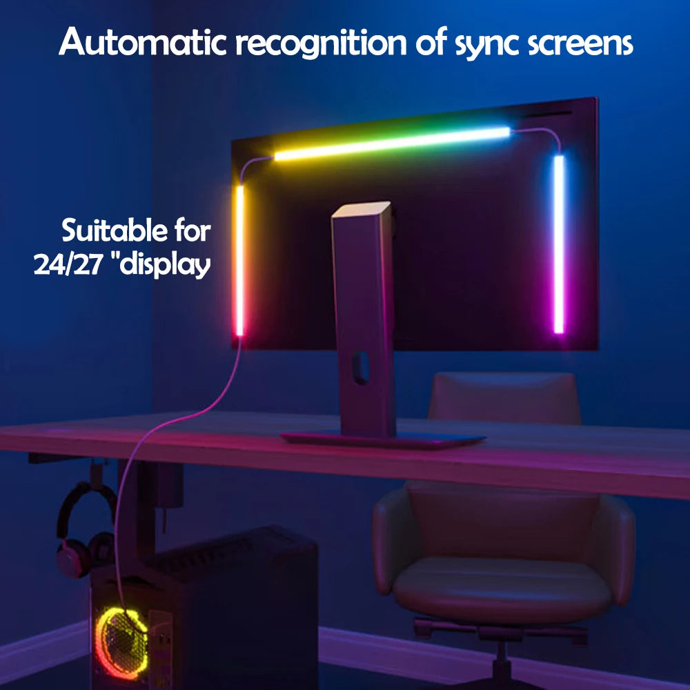 Robo LED Strip Lights for PC | Smart RGB Ambient Lighting, App Control