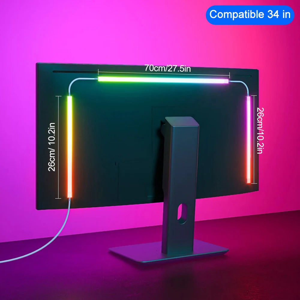 Robo LED Strip Lights for PC | Smart RGB Ambient Lighting, App Control