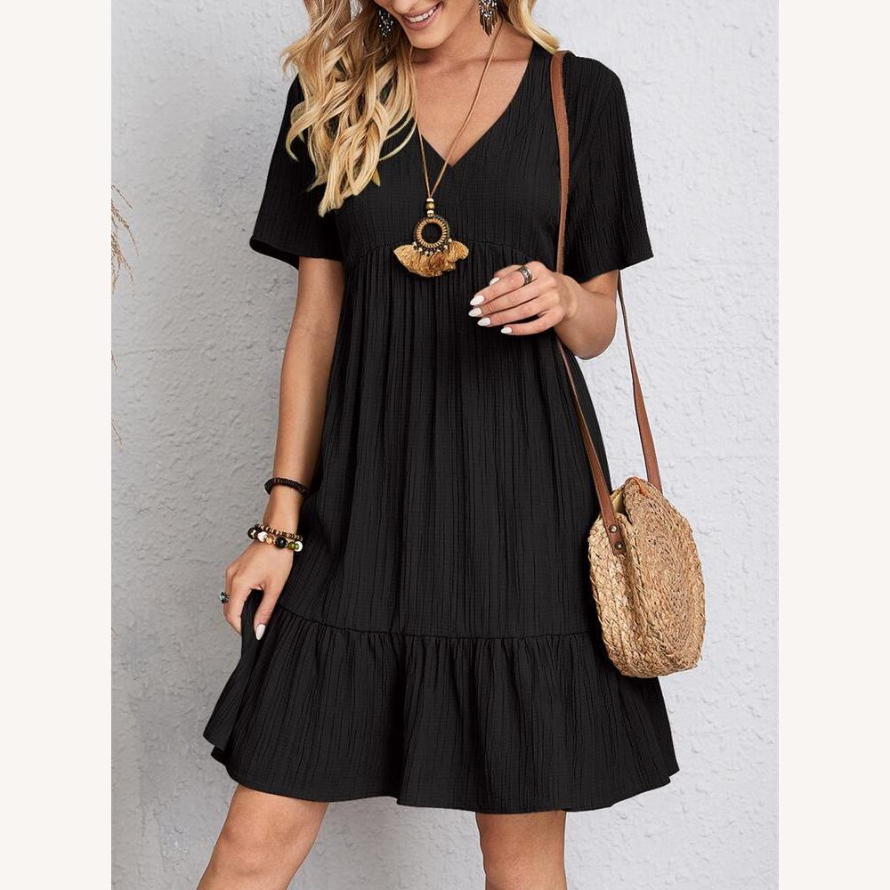 Robe longue élégante pour femmes Mabel à manches longues et coupe épurée – Élégance intemporelle pour toutes les occasions