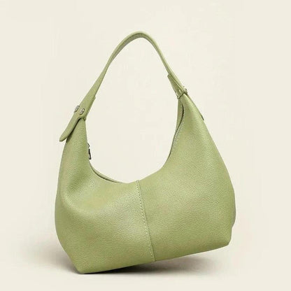 Sac à main en cuir souple pour femme Joséphine – Élégant, pratique avec bandoulière réglable, noir ou marron