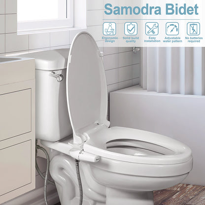 Samo Bidet Attachment | Ultra-Slim, Dual Nozzle