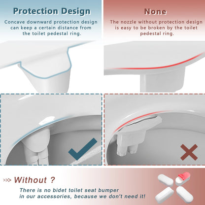 Samo Bidet Attachment | Ultra-Slim, Dual Nozzle