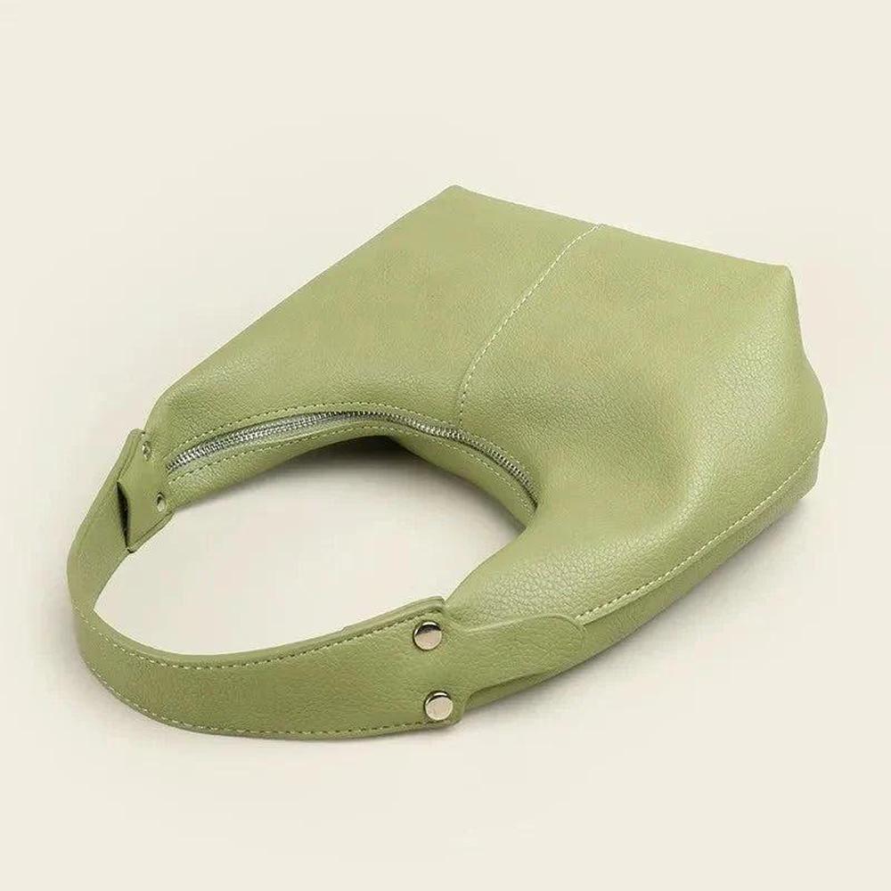 Sac à main en cuir souple pour femme Joséphine – Élégant, pratique avec bandoulière réglable, noir ou marron