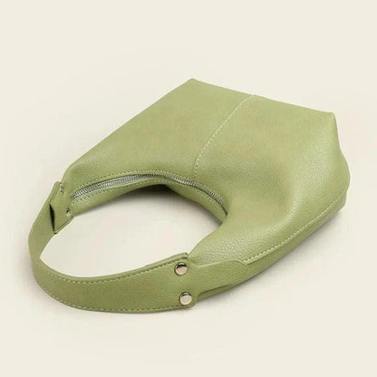 Sac à main en cuir souple pour femme Joséphine – Élégant, pratique avec bandoulière réglable, noir ou marron