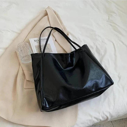 Variant image for Sac Fourre Tout Femme en Cuir PU Souple – Grand Format Rétro, Pratique et Élégant pour Quotidien-2