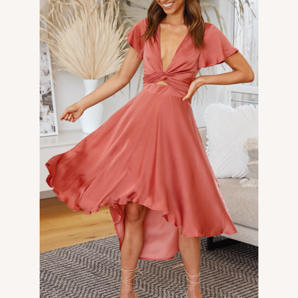 Robe d'été élégante pour femme en tissu léger – Design raffiné et confort optimal pour toutes les occasions