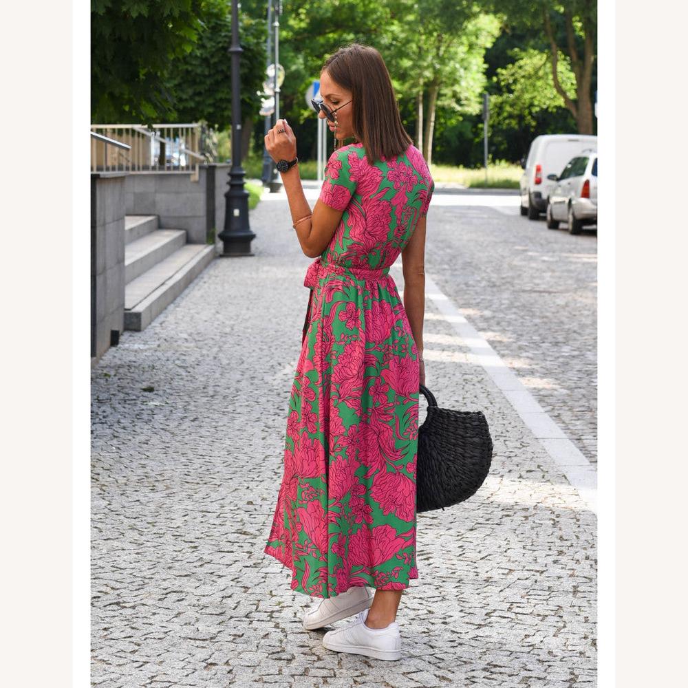 Elegant Long Dress for Women in Soft and Breathable Fabric – Optimal Comfort for All Occasions