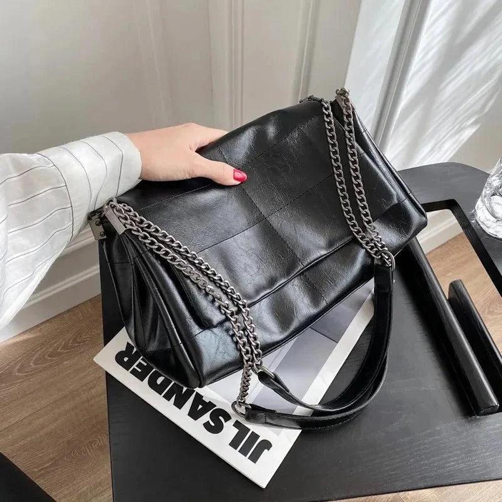 Sac à épaule en cuir synthétique pour femme – 31x20x13 cm, élégant et pratique pour les sorties et les voyages