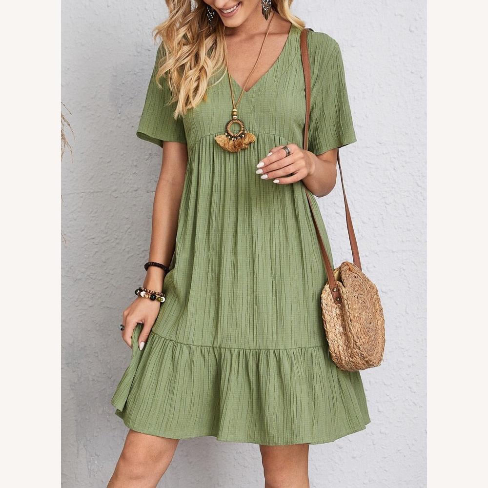 Robe longue élégante pour femmes Mabel à manches longues et coupe épurée – Élégance intemporelle pour toutes les occasions
