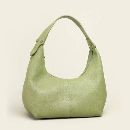 Sac à main en cuir souple pour femme Joséphine – Élégant, pratique avec bandoulière réglable, noir ou marron
