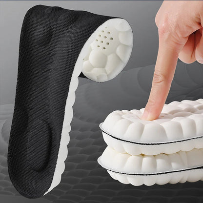 Semelles intérieures sportives en latex avec soutien de la voûte plantaire – Confort respirant et amorti