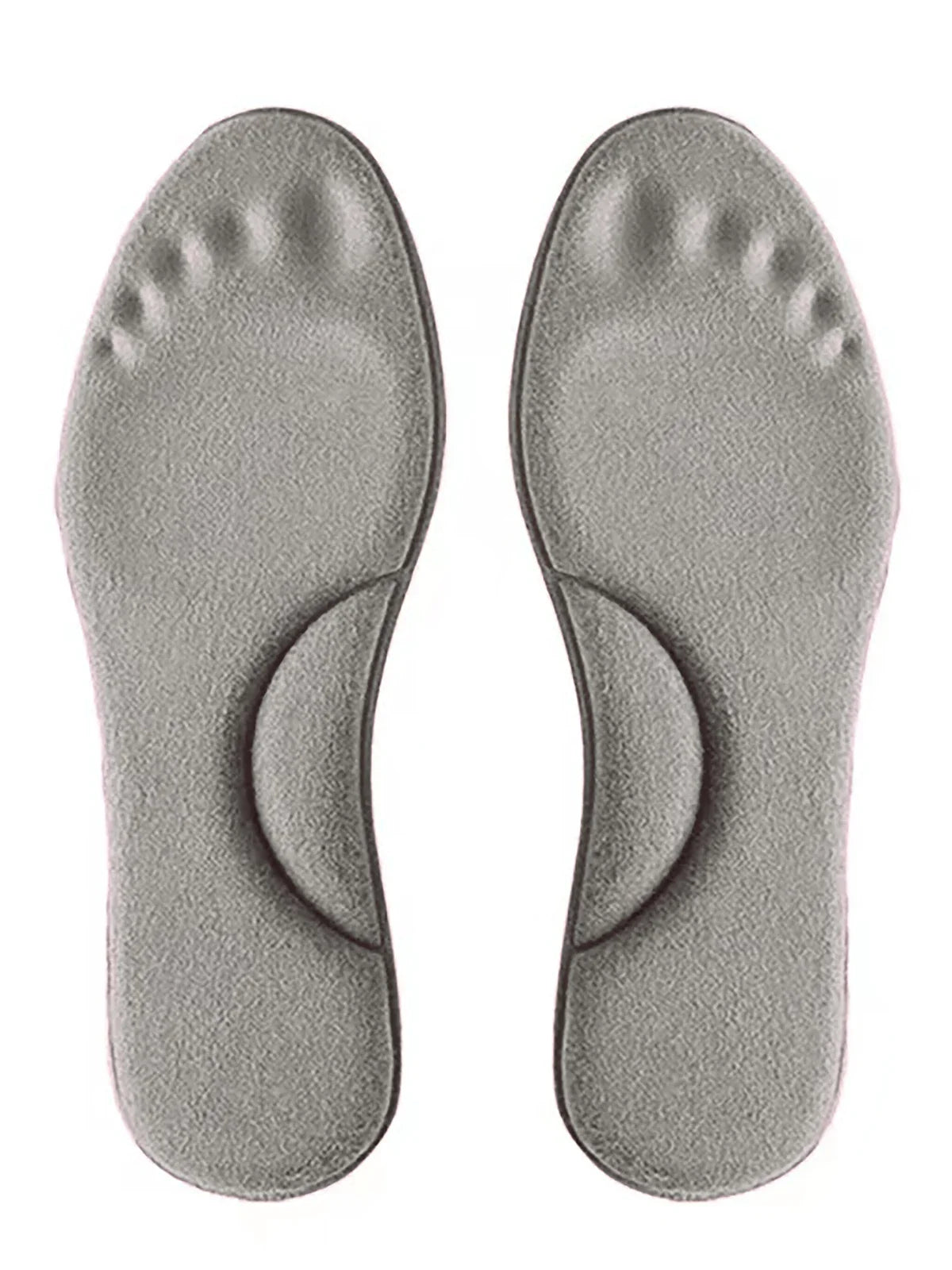 Semelles de massage en latex souple 4D avec soutien de la voûte plantaire – Confort optimal pour chaussures de sport