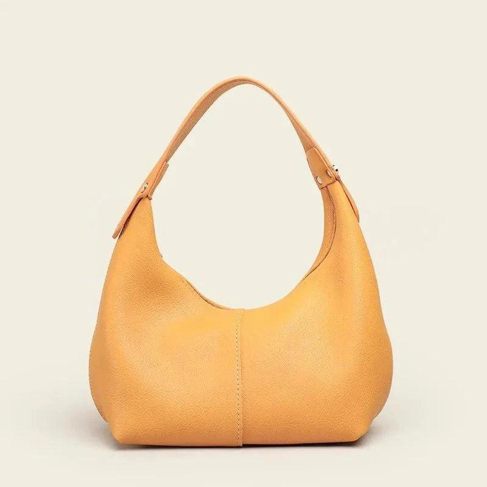 Sac à main en cuir souple pour femme Joséphine – Élégant, pratique avec bandoulière réglable, noir ou marron