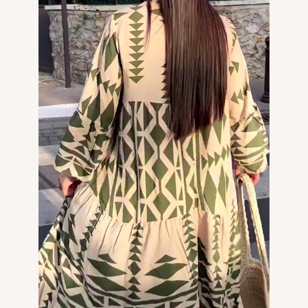 Robe longue aérée pour femme en tissu léger – Confort élégant pour l'été et le soir