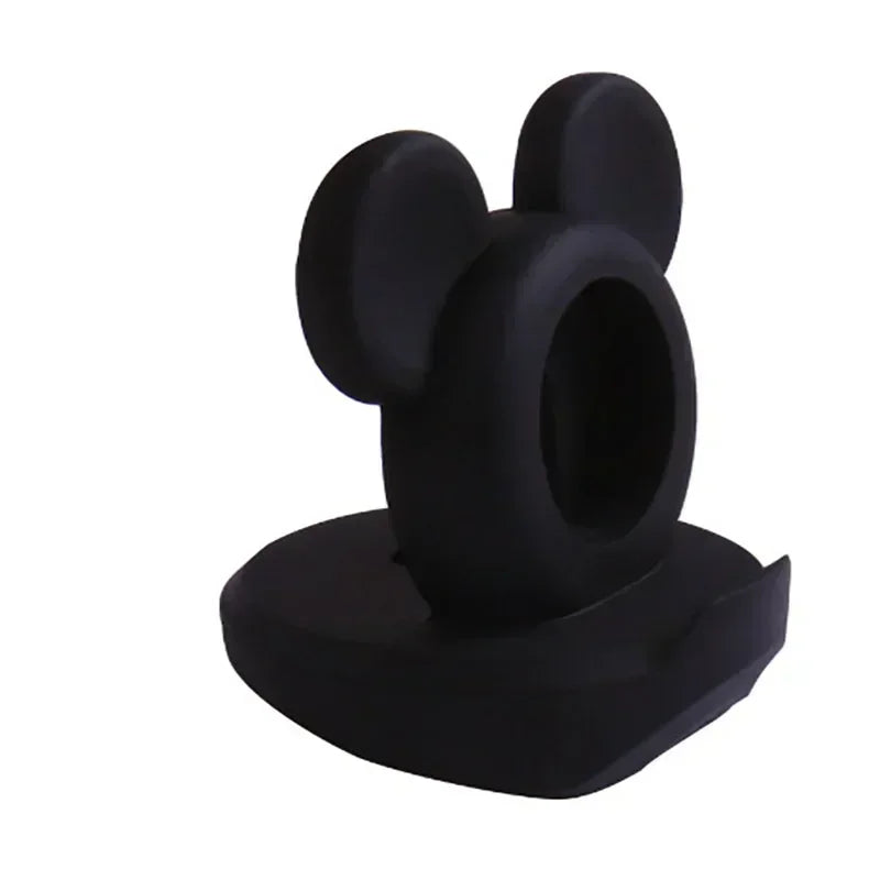 Support de charge en silicone pour montre Apple série 10-4 – Compatible avec les modèles de 40 mm à 46 mm