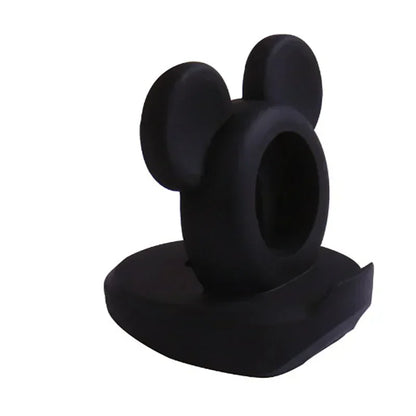 Support de charge en silicone pour montre Apple série 10-4 – Compatible avec les modèles de 40 mm à 46 mm