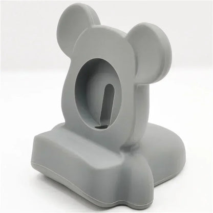 Support de charge en silicone pour montre Apple série 10-4 – Compatible avec les modèles de 40 mm à 46 mm