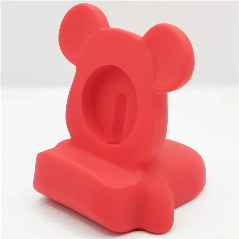 Support de charge en silicone pour montre Apple série 10-4 – Compatible avec les modèles de 40 mm à 46 mm