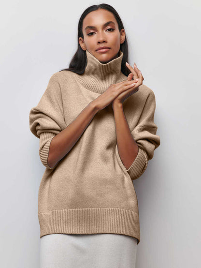 Sora Turtleneck Sweater | Cozy Oversized Pullover