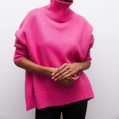 Sora Turtleneck Sweater | Cozy Oversized Pullover