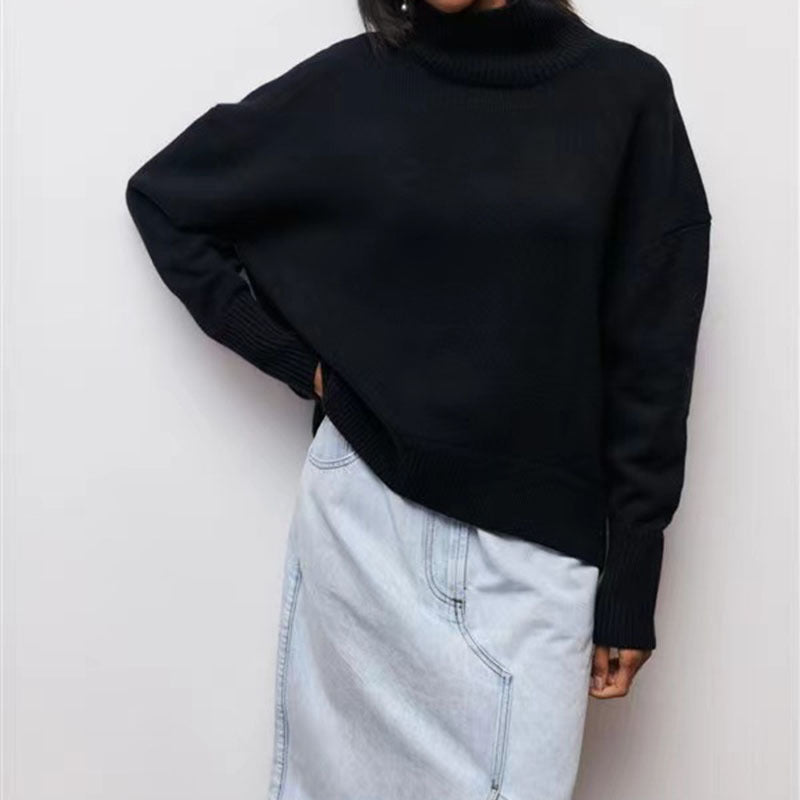 Sora Turtleneck Sweater | Cozy Oversized Pullover