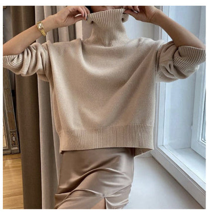 Sora Turtleneck Sweater | Cozy Oversized Pullover