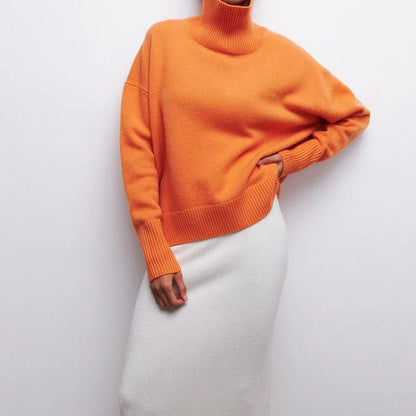 Sora Turtleneck Sweater | Cozy Oversized Pullover