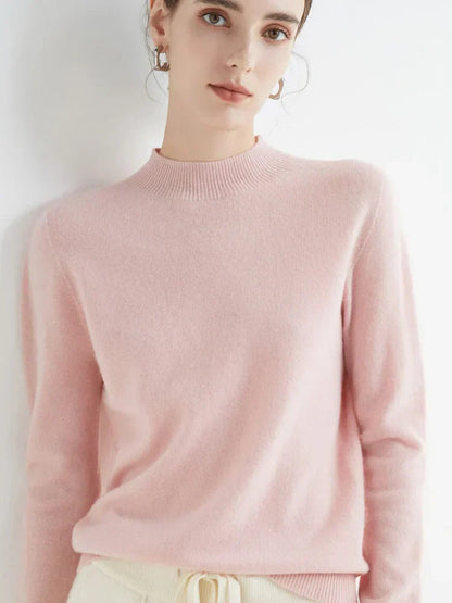Sora Women's Pullover | Mock Neck, Soft Knit
