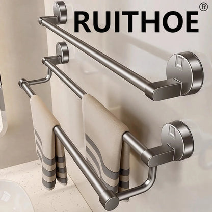Supa Towel Rack | Wall-Mounted, No Drill