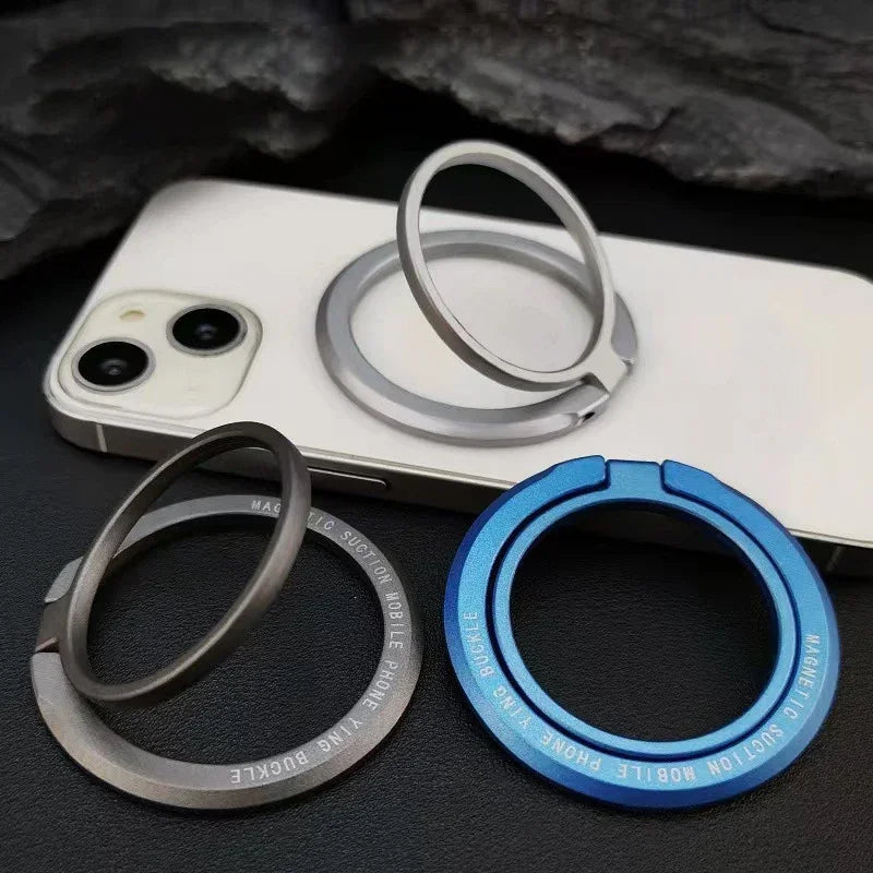 Foldable Magnetic Support for iPhone – Stable Grip, Compact and Versatile Design, MagSafe Compatible