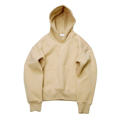 Sweat à Capuche Unisexe Décontracté Oversize en Coton - Style Boxy et Poche Kangourou 7