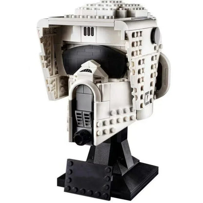 TIE Fighter Pilot Helmet Building Blocks Set – Star Wars Inspired Toy for Creative Play