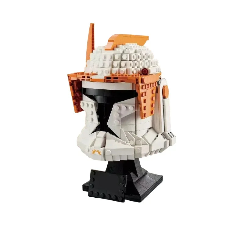 TIE Fighter Pilot Helmet Building Blocks Set – Star Wars Inspired Toy for Creative Play