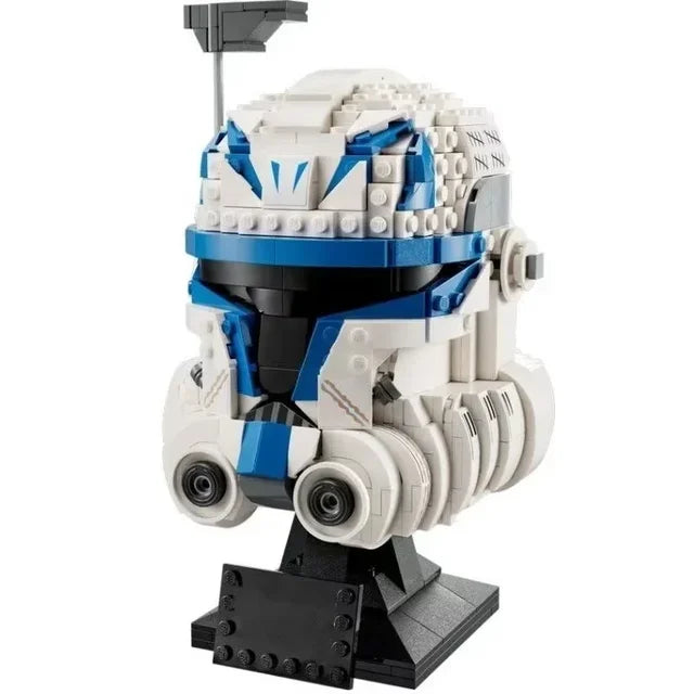 TIE Fighter Pilot Helmet Building Blocks Set – Star Wars Inspired Toy for Creative Play