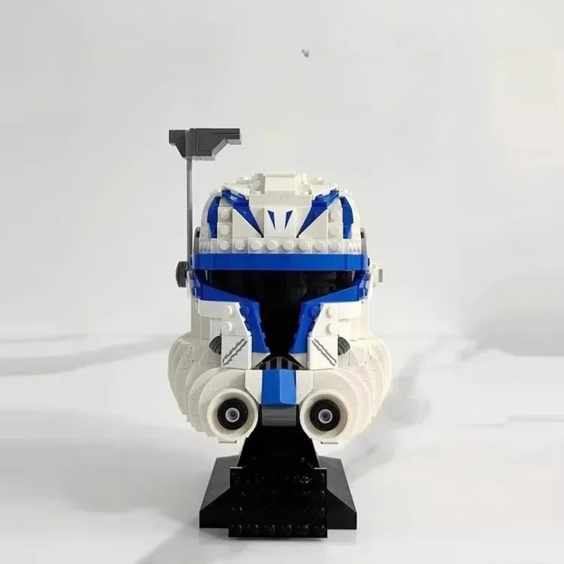 TIE Fighter Pilot Helmet Building Blocks Set – Star Wars Inspired Toy for Creative Play