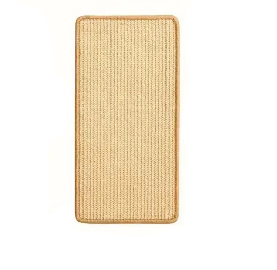 Natural Sisal Scratching Mat for Cats - Durable and Eco-friendly Horizontal Mat