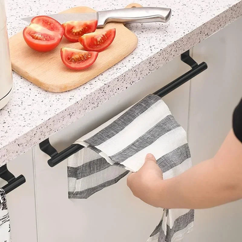Tova Towel Rack | Stainless Steel Over Cabinet Hand Towel Holder