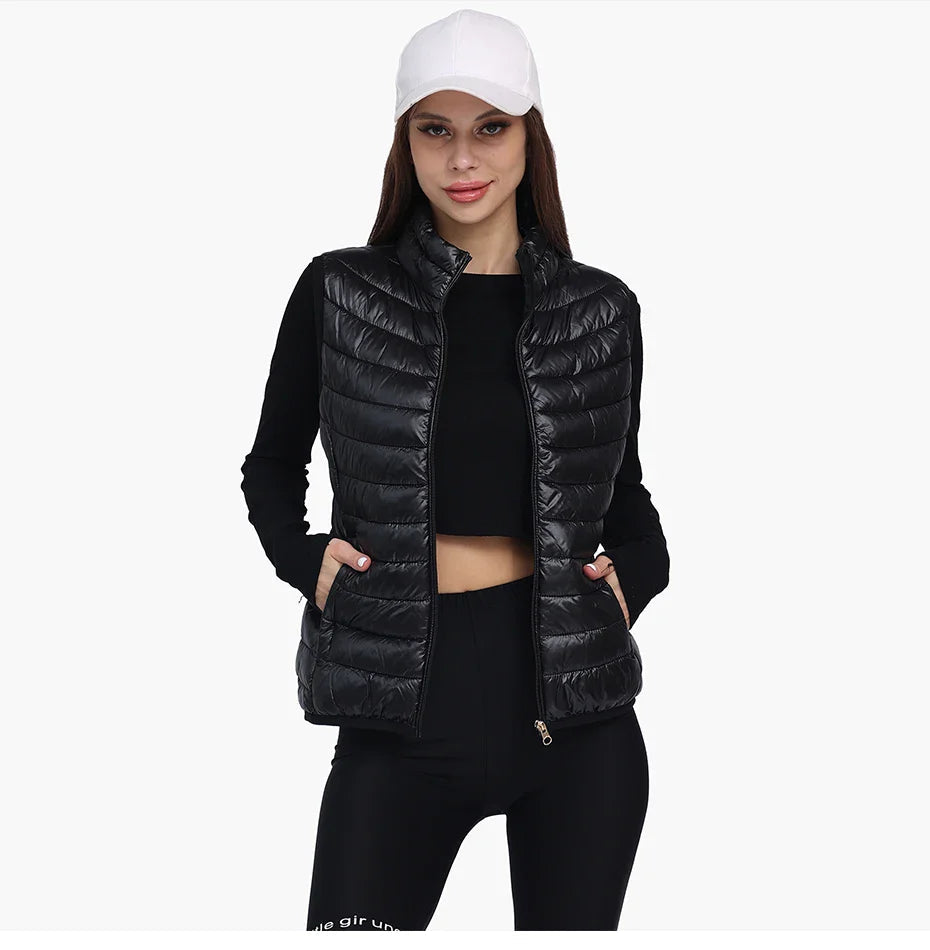 Vera Puffer Vest | Lightweight, Water-Resistant