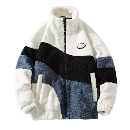 Sherpa Fleece Bomber Jacket for Men – Warm and Casual for Winter