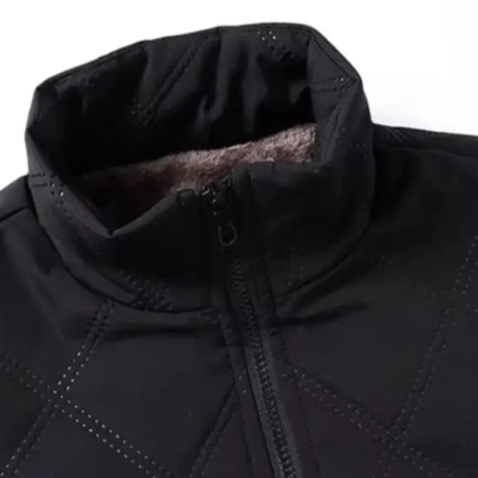 Veste coupe-vent pour homme avec doublure en polaire – Idéale pour la randonnée et les activités de plein air