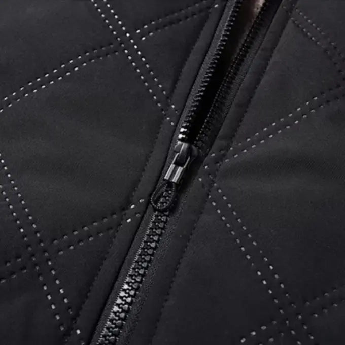 Veste coupe-vent pour homme avec doublure en polaire – Idéale pour la randonnée et les activités de plein air