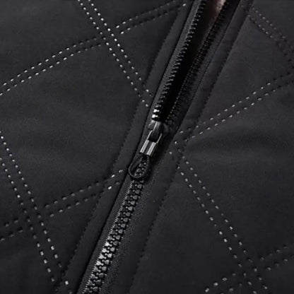 Veste coupe-vent pour homme avec doublure en polaire – Idéale pour la randonnée et les activités de plein air